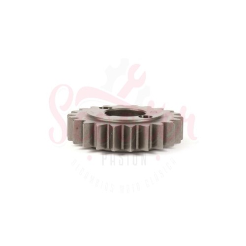 Piñón Campana Embrague BENELLI 22 Dientes Rectos Para Campana Embrague 72 Dientes Vespa 75, Super, SL, Primavera, PKS, PK XL, FL