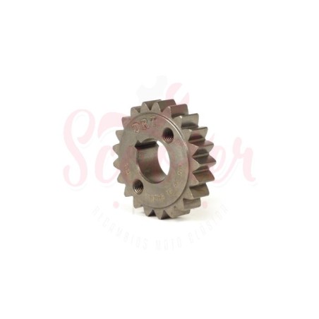 Piñón Campana Embrague DRT 21 Dientes Rectos Para Campana Embrague 72 Dientes Vespa 50/75, Super, SL, Primavera, PKS, PK XL, FL