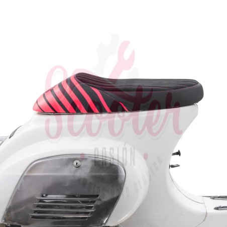 Asiento NISA Sport SIP 2020 Negro / Rosa Vespa Super, SL, Primavera