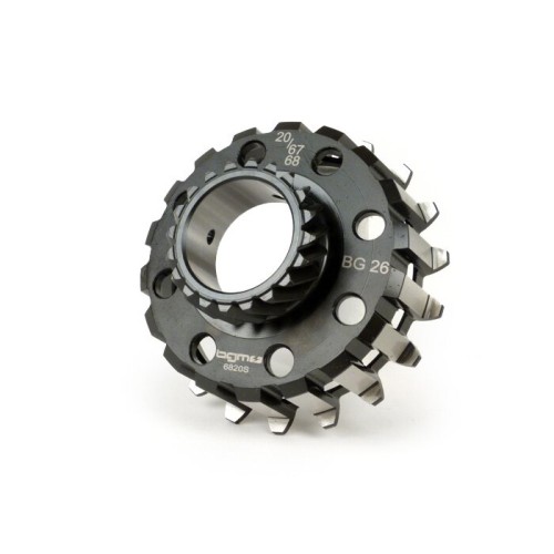 Piñón Campana Interior Embrague BGM PRO Cosa 2 20 Dientes Helicoidales Para Corona 67/68 Dientes, Vespa PX Disco, Cosa 2