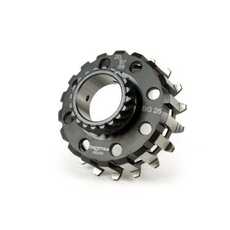 Piñón Campana Interior Embrague BGM PRO Cosa 2 20 Dientes Helicoidales Para Corona 67/68 Dientes, Vespa PX Disco, Cosa 2