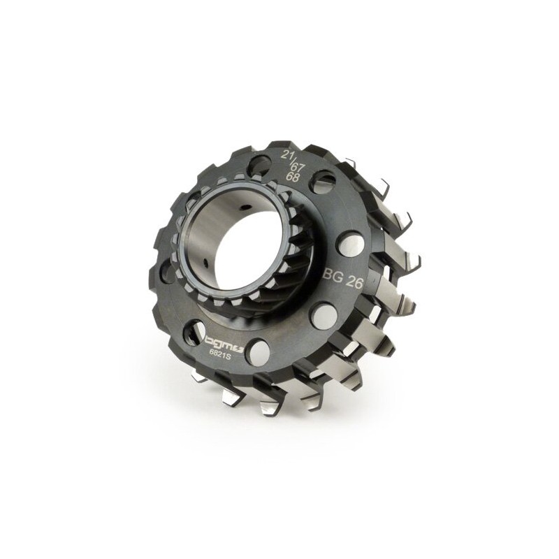 Piñón Campana Interior Embrague BGM PRO Cosa 2 21 Dientes Helicoidales Para Corona 67/68 Dientes, Vespa PX Disco, Cosa 2