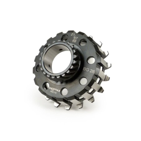 Piñón Campana Interior Embrague BGM PRO Cosa 2 21 Dientes Helicoidales Para Corona 67/68 Dientes, Vespa PX Disco, Cosa 2