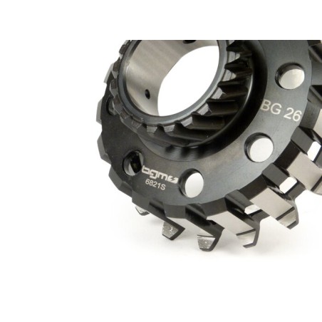 Piñón Campana Interior Embrague BGM PRO Cosa 2 21 Dientes Helicoidales Para Corona 67/68 Dientes, Vespa PX Disco, Cosa 2
