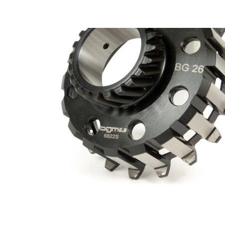 Piñón Campana Interior Embrague BGM PRO Cosa 2 22 Dientes Helicoidales Para Corona 67/68 Dientes, Vespa PX Disco, Cosa 2