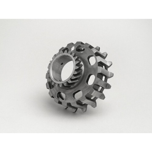 Piñón Campana Interior Embrague F.A. Italia Cosa 2 21 Dientes Helicoidales para corona 67/68 Dientes Vespa PX Disco 125/150