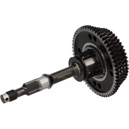 Eje Rueda Trasera con Piñones Caja de cambio Completa BGM PRO Original 1ª, 2ª, 3ª y 4ª Velocidad 58-54-50-46 Vespa PKS, PK XL,FL