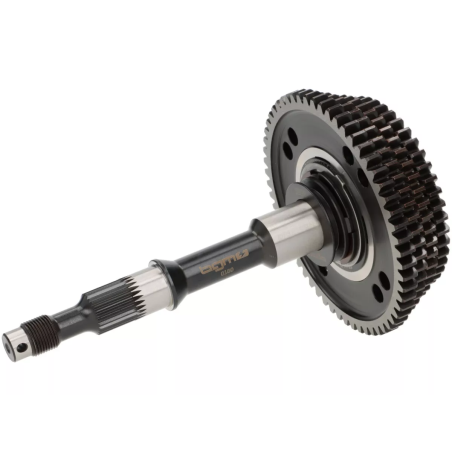 Eje Rueda Trasera con Piñones Caja de cambio Completa BGM PRO Original 1ª, 2ª, 3ª y 4ª Velocidad 58-54-50-46 Vespa PKS, PK XL,FL