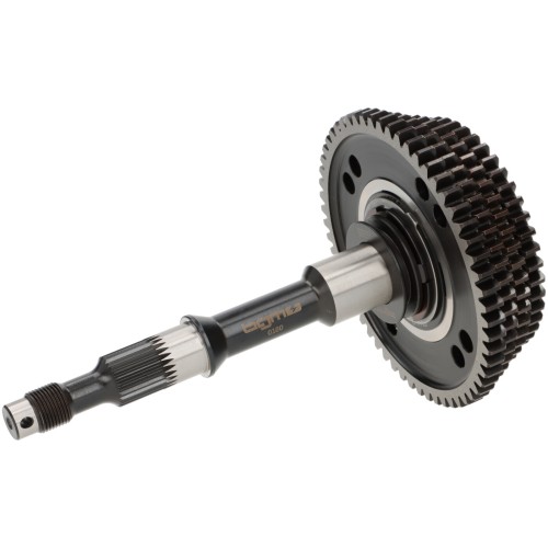 Eje Rueda Trasera con piñones Caja de Cambio Completa BGM PRO SPORT 1ª, 2ª, 3ª y 4ª Velocidad 58-54-50-46 Vespa PKS, PK XL, FL