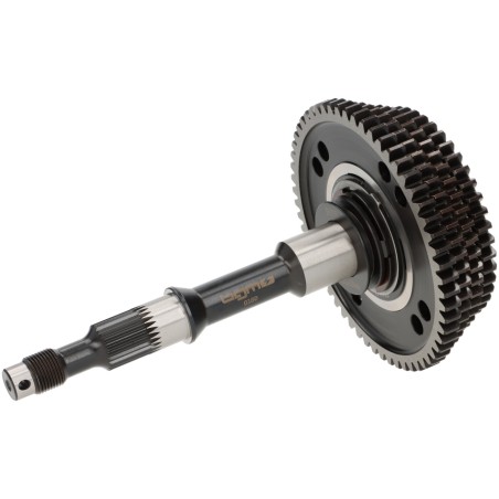 Eje Rueda Trasera con piñones Caja de Cambio Completa BGM PRO SPORT 1ª, 2ª, 3ª y 4ª Velocidad 58-54-50-46 Vespa PKS, PK XL, FL
