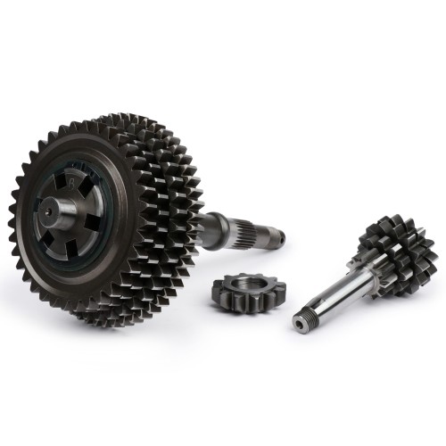 Eje Rueda Trasera Caja de Cambio Completa BENELLI BULL 6 DRAG Desarrollo Transmisión Velocidad 11-55, 12-40, 14-37, 15-36 Vespa