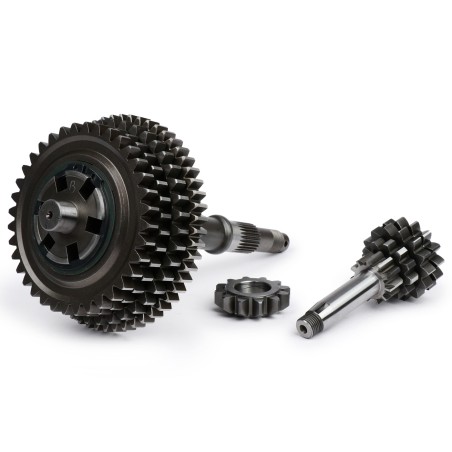 Eje Rueda Trasera Caja de Cambio Completa BENELLI BULL 6 DRAG Desarrollo Transmisión Velocidad 11-55, 12-40, 14-37, 15-36 Vespa