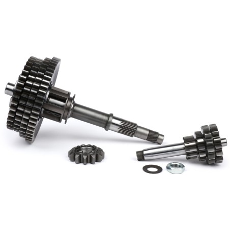 Eje Rueda Trasera Caja de Cambio Completa BENELLI BULL 6 DRAG Desarrollo Transmisión Velocidad 11-55, 12-40, 14-37, 15-36 Vespa
