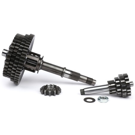 Eje Rueda Trasera Caja de Cambio Completa BENELLI BULL 6 TOURING Desarrollo Velocidad 12-54, 13-40, 15-37, 17-35 Vespa