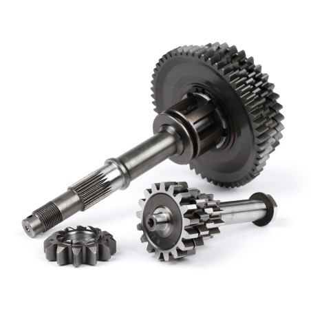 Eje Rueda Trasera Caja de Cambio Completa BENELLI BULL 6 TOURING Desarrollo Velocidad 12-54, 13-40, 15-37, 17-35 Vespa