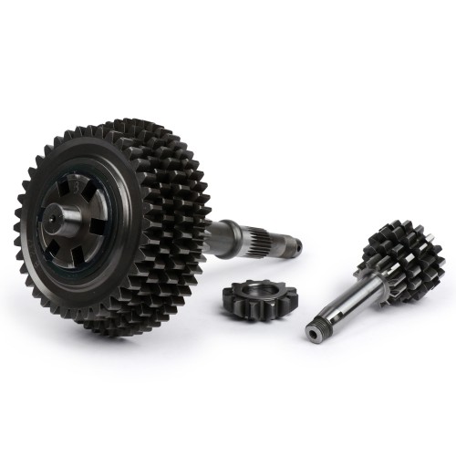 Eje Rueda Trasera Caja de Cambio Completa BENELLI BULL 6 TUNING Desarrollo Velocidad 12-55, 13-42, 15-38, 17-37 Vespa