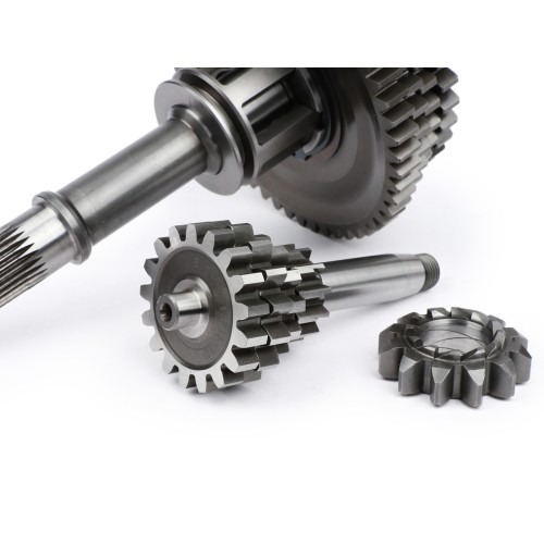 Eje Rueda Trasera Caja de Cambio Completa BENELLI BULL 6 TUNING Desarrollo Velocidad 12-55, 13-42, 15-38, 17-37 Vespa