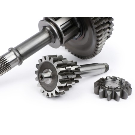 Eje Rueda Trasera Caja de Cambio Completa BENELLI BULL 6 TUNING Desarrollo Velocidad 12-55, 13-42, 15-38, 17-37 Vespa