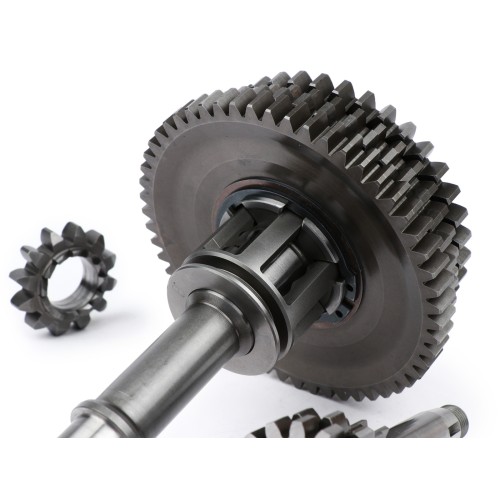 Eje Rueda Trasera Caja de Cambio Completa BENELLI BULL 6 TUNING Desarrollo Velocidad 12-55, 13-42, 15-38, 17-37 Vespa