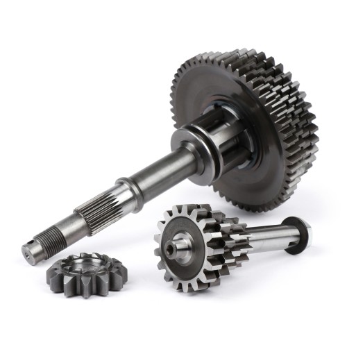 Eje Rueda Trasera Caja de Cambio Completa BENELLI BULL 6 TUNING Desarrollo Velocidad 12-55, 13-42, 15-38, 17-37 Vespa