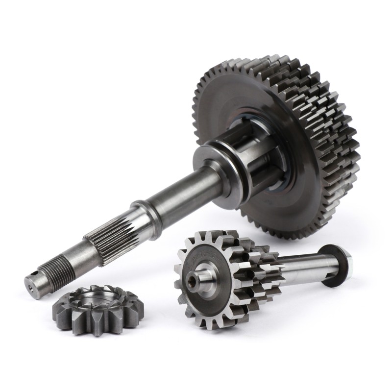 Eje Rueda Trasera Caja de Cambio Completa BENELLI BULL 6 TUNING Desarrollo Velocidad 12-55, 13-42, 15-38, 17-37 Vespa