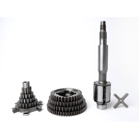 Eje Rueda Trasera Caja de Cambio Completa BENELLI GRANTOUR TOURING Desarrollo Velocidad 12-55, 13-40, 16-35, 19-33 Vespa