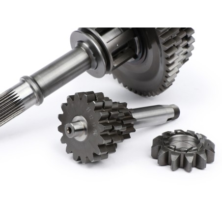 Eje Rueda Trasera Caja de Cambio Completa BENELLI BULL 6 SPORT Desarrollo Transmisión Velocidad 11-54, 12-40, 15-38, 16-37 Vespa