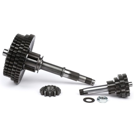 Eje Rueda Trasera Caja de Cambio Completa BENELLI BULL 6 SPORT Desarrollo Transmisión Velocidad 11-54, 12-40, 15-38, 16-37 Vespa