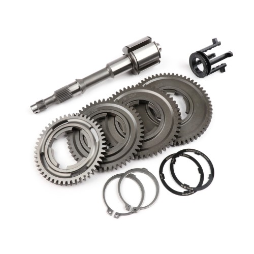 Eje Rueda Trasera Caja de Cambio BENELLI SPORT (4ª Corta) Desarrollo Transmisión Velocidad 10-58, 14-54, 18-50, 22-48 Vespa