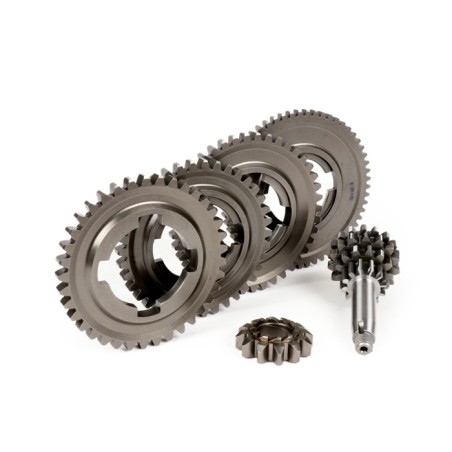Piñones Caja de Cambio BENELLI GPR 1ª, 2ª, 3ª y 4ª Velocidad 12-58, 13-42, 15-38, 17-37 Vespa Super, Primavera, PKS, PK XL, FL