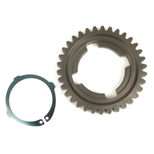 Piñón 4ª Velocidad 34 Dientes (Larga) DRT Caja de cambios Vespa DS, DN, PX Disco, IRIS, TX, T5, Cosa