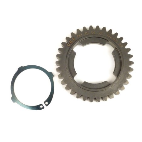 Piñón 4ª Velocidad 34 Dientes (Larga) DRT Caja de cambios Vespa DS, DN, PX Disco, IRIS, TX, T5, Cosa