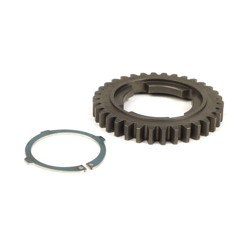 Piñón 4ª Velocidad 34 Dientes (Larga) DRT Caja de cambios Vespa DS, DN, PX Disco, IRIS, TX, T5, Cosa