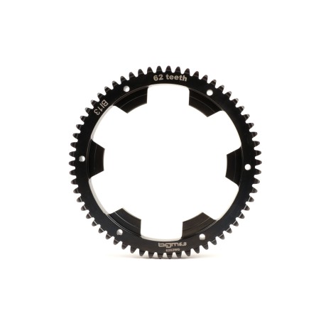 Corona Transmisión Primario BGM PRO 62 Dientes Rectos Para Piñón Embrague 23-24-25 Dientes Vespa 125N, 125S, 150s, 150 Sprint