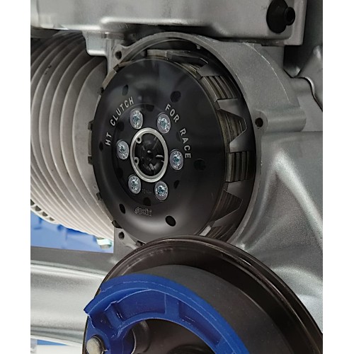 Embrague POLINI For Race HT Clutch 23 Dientes Helicoidales 23/67 y 23/68 Vespa PX Disco, DS, DN, IRIS, TX, T5