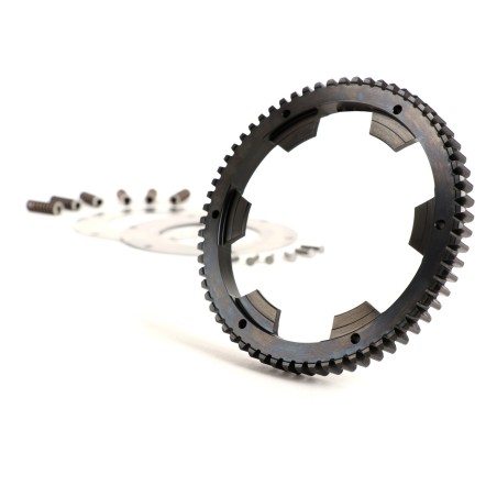 Corona Transmisión Primario Kit BGM PRO 63 Dientes Rectos Para Piñón Embrague 23-24-25 Dientes Vespa 125N, 125S, 150s, Sprint