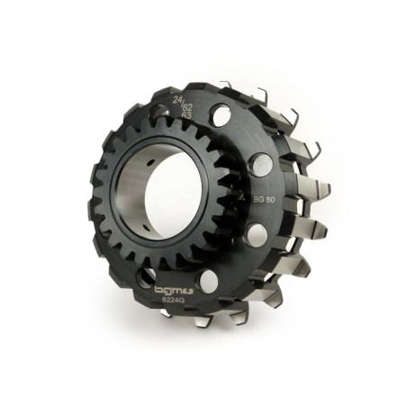 Piñón Campana Interior Embrague BGM PRO Cosa 2 24 Dientes Rectos Para Corona 62/63 Dientes, Vespa