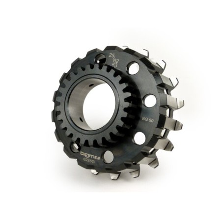 Piñón Campana Interior Embrague BGM PRO Cosa 2 25 Dientes Rectos Para Corona 62/63 Dientes, Vespa