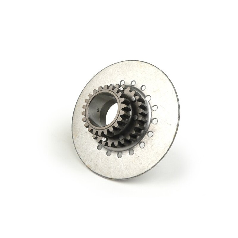 Piñón Campana Interior Embrague DRT 7 Muelles 22 Dientes Rectos Para Corona Polini 64 Dientes Vespa DS, DN, IRIS, TX, T5