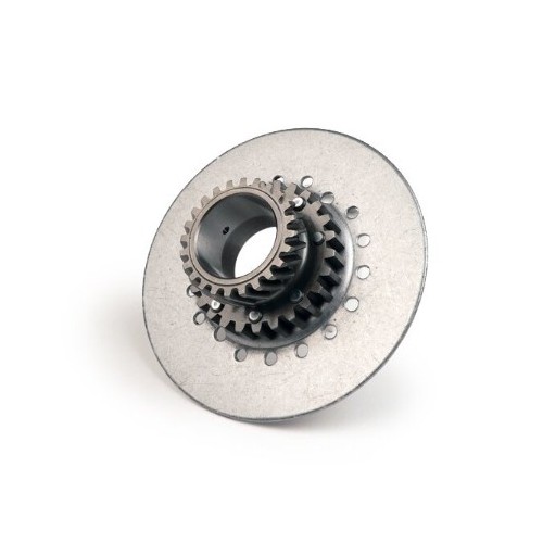 Piñón Campana Interior Embrague DRT 7 Muelles 22 Dientes Helicoidales Para Corona 65 Dientes Vespa DS, DN, IRIS, TX, T5
