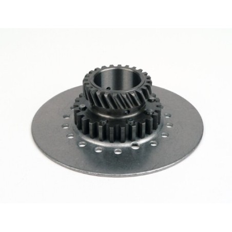 Piñón Campana Interior Embrague DRT 7 Muelles 22 Dientes Helicoidales Para Corona 65 Dientes Vespa DS, DN, IRIS, TX, T5