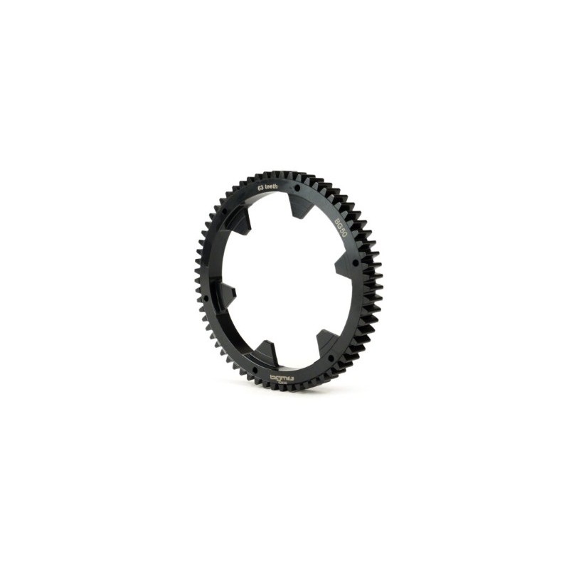 Corona Transmisión Primario BGM PRO 63 Dientes Rectos Vespa DS, DN, IRIS, TX, T5, PX Disco, Cosa