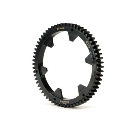 Corona Transmisión Primario BGM PRO 62 Dientes Rectos Vespa DS, DN, IRIS, TX, T5, PX Disco, Cosa