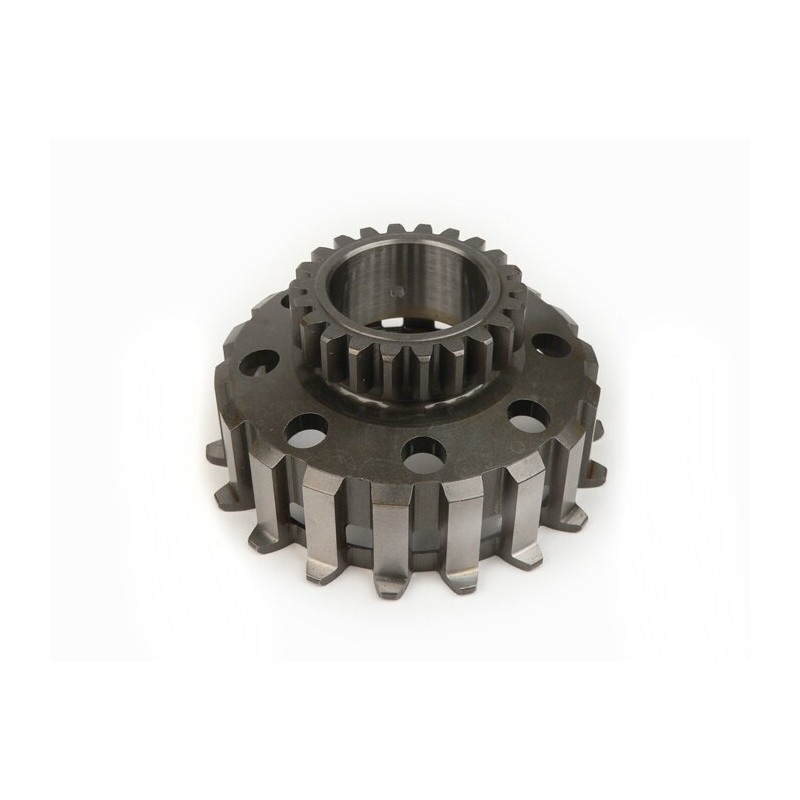 Piñón Campana Interior Embrague DRT Cosa 2 22 Dientes Rectos Para Corona Polini 64 Dientes Vespa DN, IRIS, TX, T5, PX Disco
