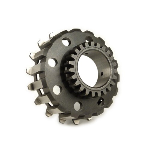 Piñón Campana Interior Embrague DRT Cosa 2 23 Dientes Rectos Para Corona Polini 64 Dientes Vespa DN, IRIS, TX, T5, PX Disco