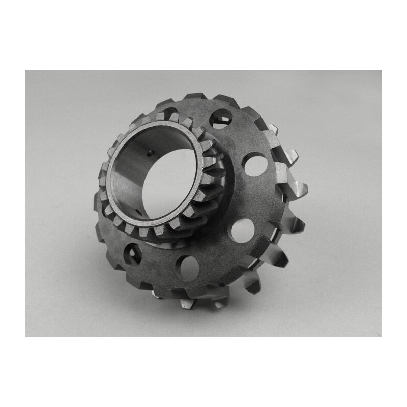 Piñón Campana Interior Embrague F.A Italia Cosa 2 22 Dientes Helicoidales Para Corona 67/68 Dientes Vespa PX Disco 125/150