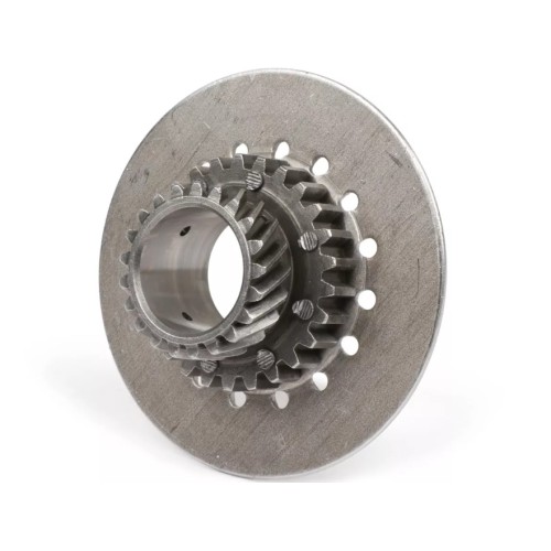 Piñón Campana Interior Embrague 6 Muelles 21 Dientes Helicoidales Para Corona 67/68 Dientes Vespa CL, IRIS 125, Cosa 1 125