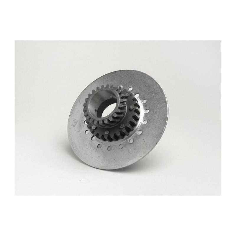Piñón Campana Interior Embrague OEM 7 Muelles 23 Dientes Helicoidales Para Corona 65 Dientes Vespa DS, DN, IRIS, TX, T5