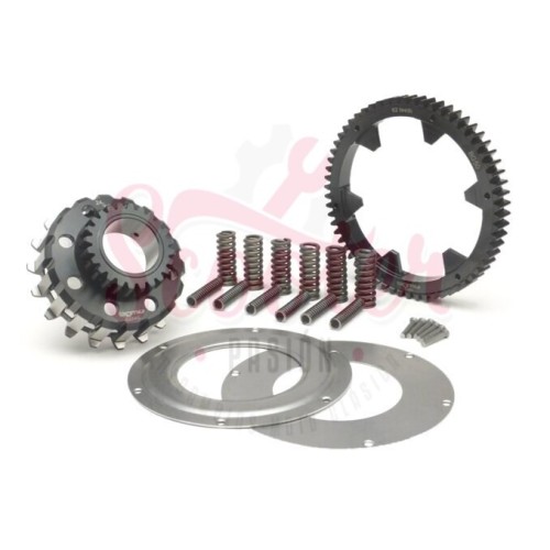 Piñón Campana Interior Embrague BGM PRO Cosa 2 25 Dientes Rectos Con Corona 62 Dientes Vespa PX Disco, Cosa 2