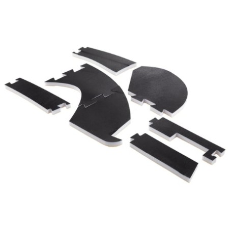Panel Aislante SIP PERFORMANCE (225x290x15mm) para Cofano Derecho Motor Vespa CL, DS, DN, IRIS, TX, T5, PX Disco